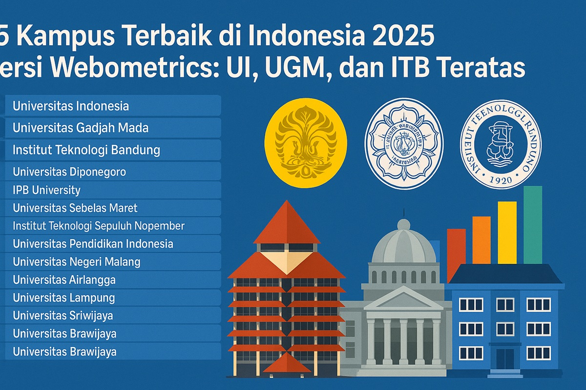5 Universitas Terbaik di Indonesia 2025–2026